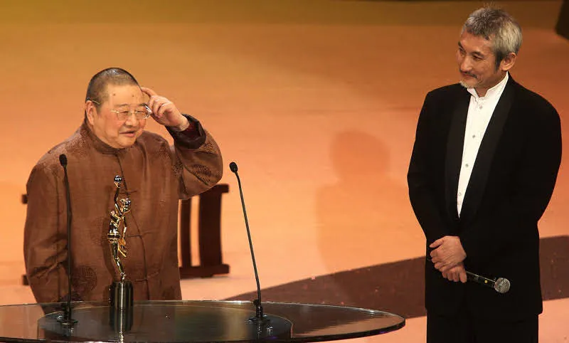 2012年倪匡獲頒香港電影金像獎終身成就獎